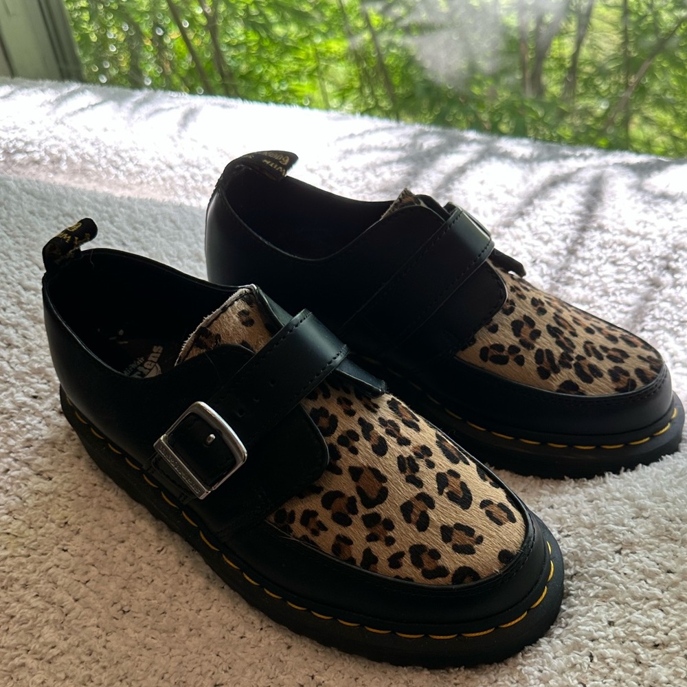 Dr Marten Ramsey monk animal print